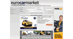 Desktop Screenshot of eurocarmarket.de